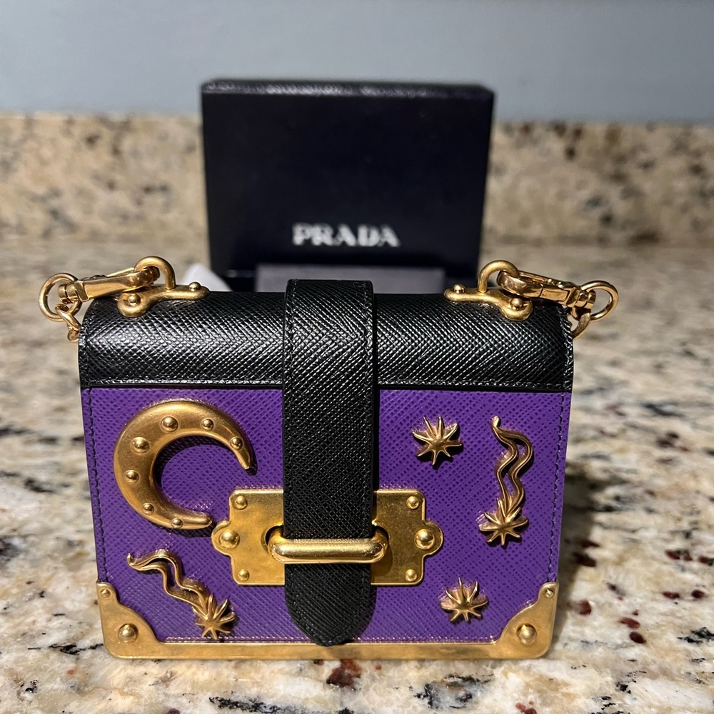 Prada Cahier Astrology mini bag